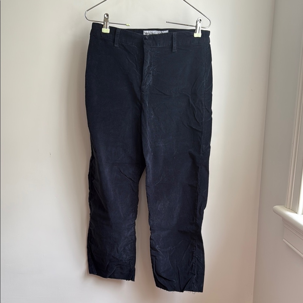 Frank & Eileen Blue Cropped Ankle Pants